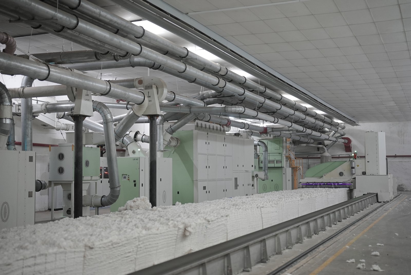 Automated Blowroom Line